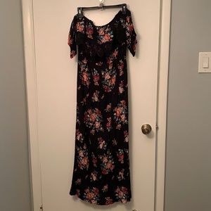 Floral maxi dress